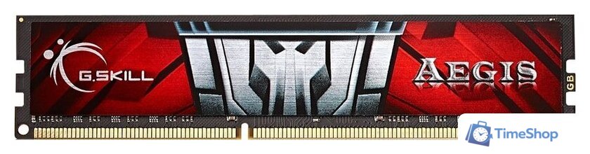 Оперативная память G.Skill Aegis 4GB DDR3 PC3-12800 F3-1600C11S-4GIS - Изображение №1 — Интернет-магазин Time-Shop