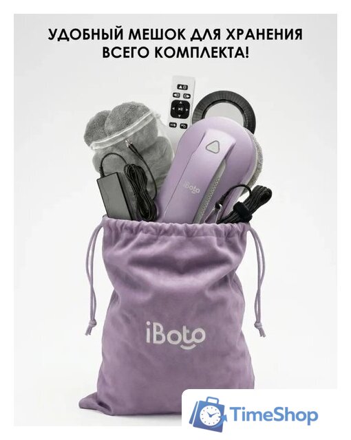 Робот для мытья окон iBoto Win 397 (лаванда) - Изображение №14 — Интернет-магазин Time-Shop