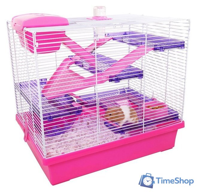 Клетка Rosewood Пико 19177/RW (XL, розовый) - Изображение №1 — Интернет-магазин Time-Shop