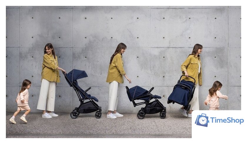 Коляска прогулочная «книга» Inglesina Now (shot beige) - Изображение №2 — Интернет-магазин Time-Shop