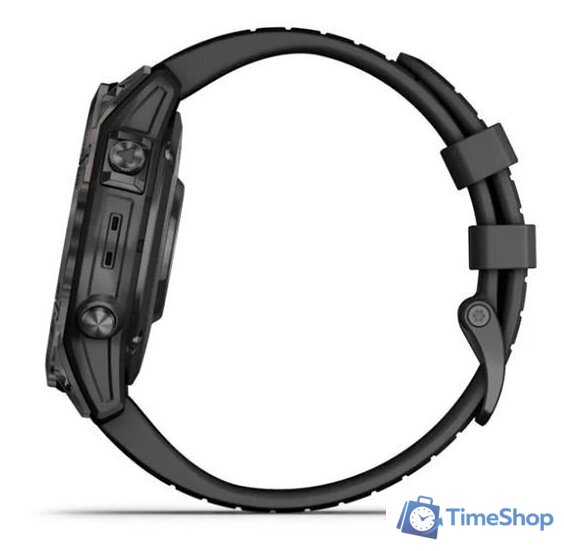 Умные часы Garmin Fenix 7 Pro Sapphire Solar (карбоново-серый титан/черный) - Изображение №13 — Интернет-магазин Time-Shop