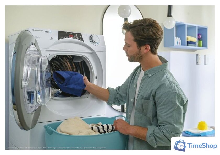 Сушильная машина Candy ROE H9A2TCEX-S - Изображение №11 — Интернет-магазин Time-Shop