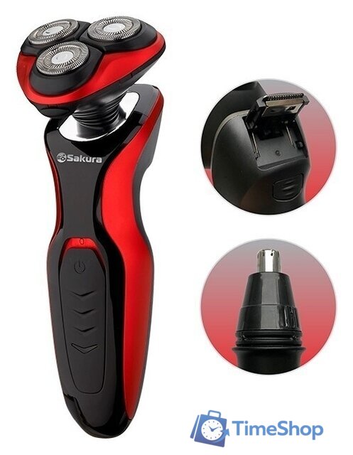 Электробритва Sakura SA-5421BR - Изображение №2 — Интернет-магазин Time-Shop