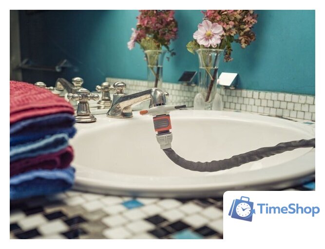 Коннектор Gardena Штуцер без резьбы для бытовых кранов 18210-20 - Изображение №2 — Интернет-магазин Time-Shop