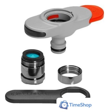 Коннектор Gardena Штуцер без резьбы для бытовых кранов 18210-20 - Изображение №1 — Интернет-магазин Time-Shop