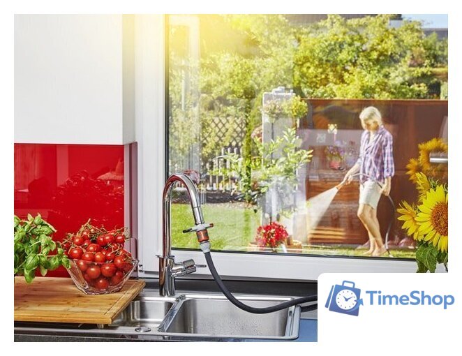 Коннектор Gardena Штуцер без резьбы для бытовых кранов 18210-20 - Изображение №4 — Интернет-магазин Time-Shop