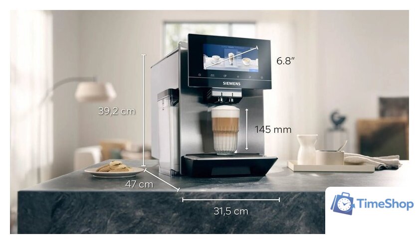 Кофемашина Siemens EQ900 TQ905R03 - Изображение №1 — Интернет-магазин Time-Shop