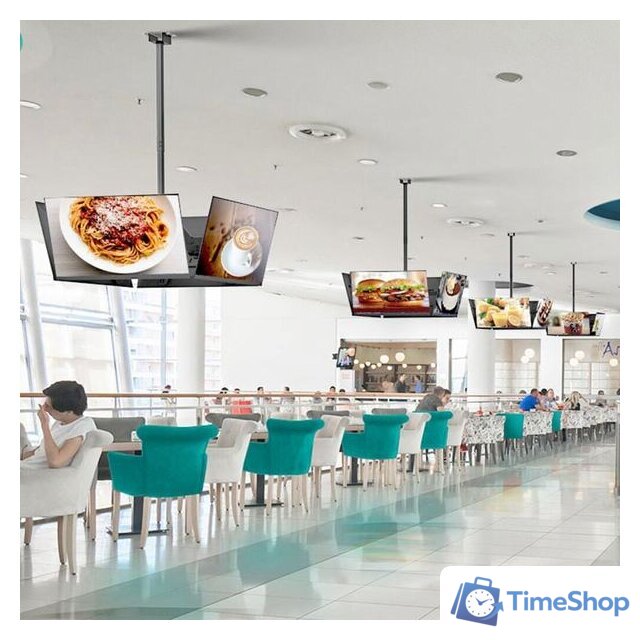 Кронштейн для информационной панели Onkron CPRO2L-4 (черный) - Изображение №7 — Интернет-магазин Time-Shop