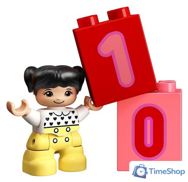 Конструктор LEGO Duplo 10954 Поезд с цифрами — учимся считать - Изображение №4 — Интернет-магазин Time-Shop