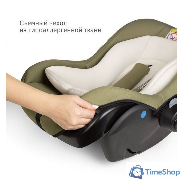 Детское автокресло Siger Дафни (оливковый) - Изображение №6 — Интернет-магазин Time-Shop