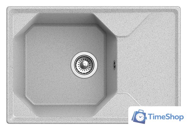 Кухонная мойка GranFest GF-U-740L (серый) - Изображение №2 — Интернет-магазин Time-Shop