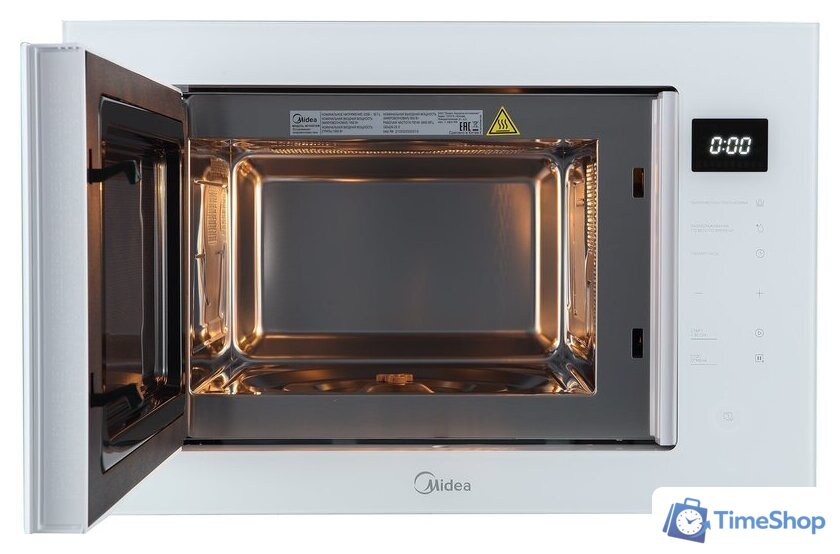 Микроволновая печь Midea MI10257GW - Изображение №5 — Интернет-магазин Time-Shop