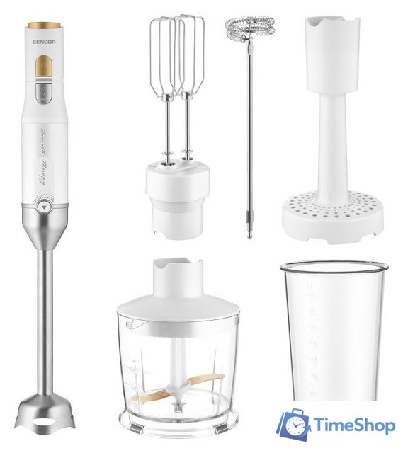 Погружной блендер Sencor SHB 6441WH - Изображение №1 — Интернет-магазин Time-Shop