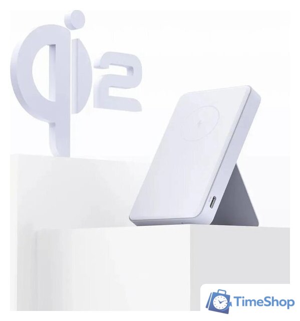 Внешний аккумулятор Xiaomi Magnetic Power Bank WPB0620MI 6000mAh (бежевый, международная версия) - Изображение №2 — Интернет-магазин Time-Shop