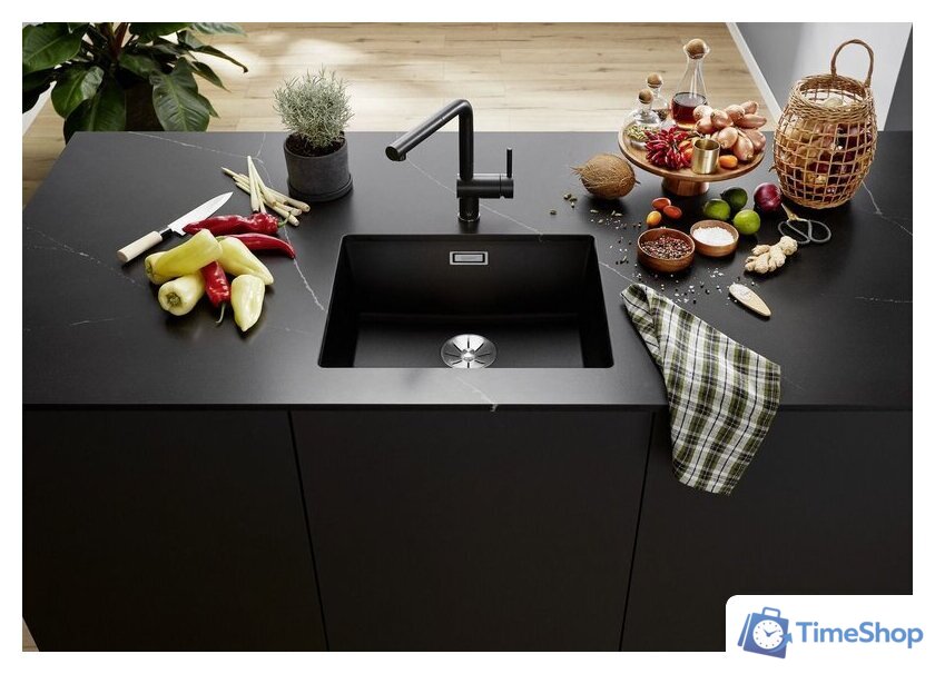 Кухонная мойка Blanco Subline 500-U Coloured Components 527799 (белый) - Изображение №3 — Интернет-магазин Time-Shop