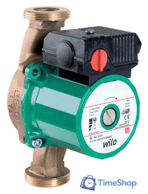 Циркуляционный насос Wilo Star-Z 25/2 EM - Изображение №1 — Интернет-магазин Time-Shop