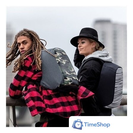 Городской рюкзак XD Design Bobby Compact (зебра) - Изображение №12 — Интернет-магазин Time-Shop