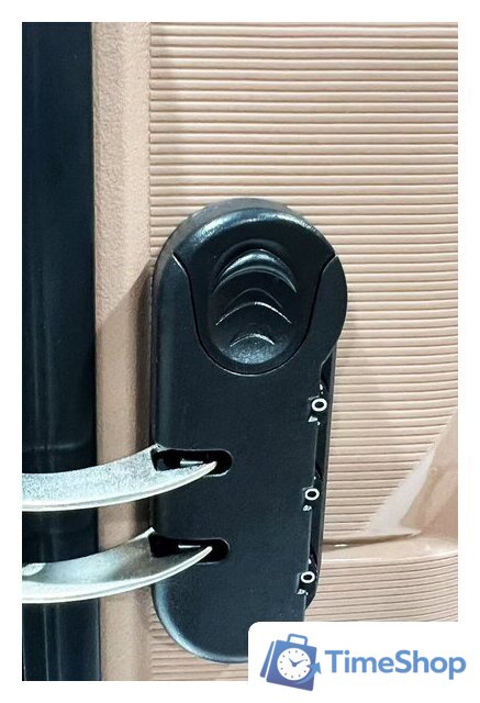 Чемодан-спиннер DoubleW YF-PP02 (S, розовый) - Изображение №3 — Интернет-магазин Time-Shop