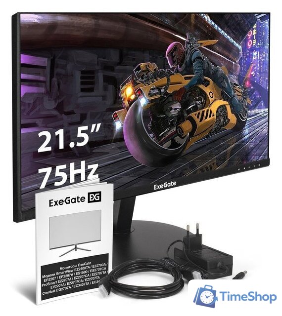 Монитор ExeGate SmartView EP2207 EX295588RUS - Изображение №5 — Интернет-магазин Time-Shop