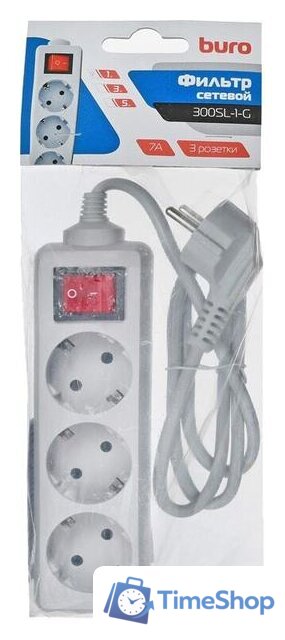 Сетевой фильтр Buro 300SL-5-G - Изображение №4 — Интернет-магазин Time-Shop
