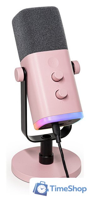 Проводной микрофон FIFINE AM8 (розовый) - Изображение №2 — Интернет-магазин Time-Shop