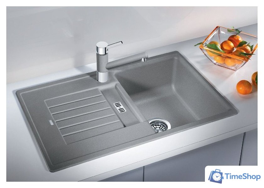 Кухонная мойка Blanco Zia 45 S 527200 (мягкий белый) - Изображение №2 — Интернет-магазин Time-Shop