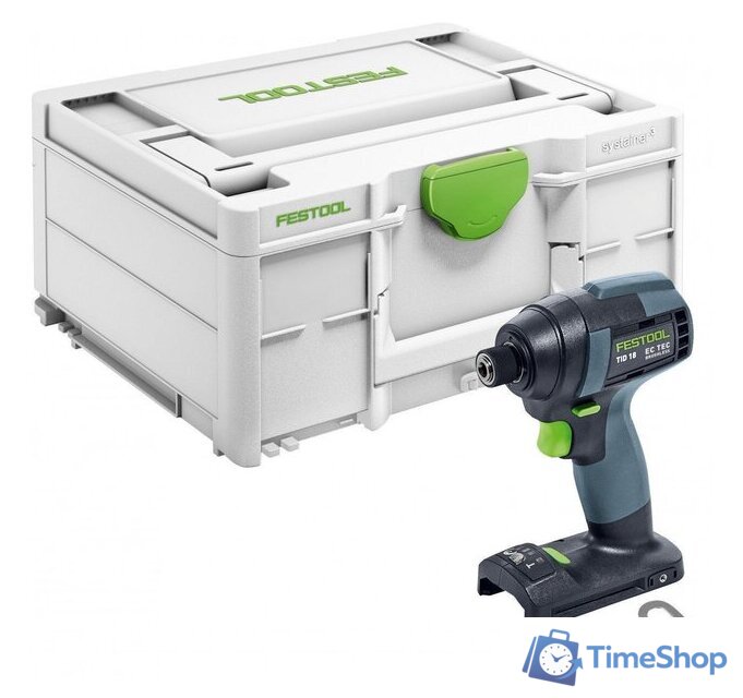 Винтоверт Festool TID 18-Basic 576481 (без АКБ, кейс) - Изображение №1 — Интернет-магазин Time-Shop