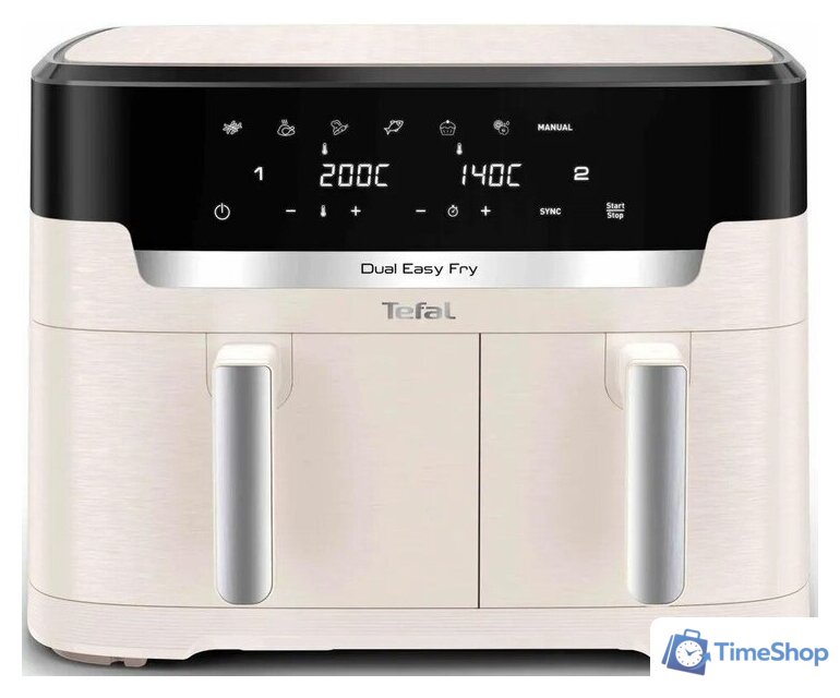 Аэрогриль (аэрофритюрница) Tefal Dual Easy Fry EY942AE0 - Изображение №1 — Интернет-магазин Time-Shop