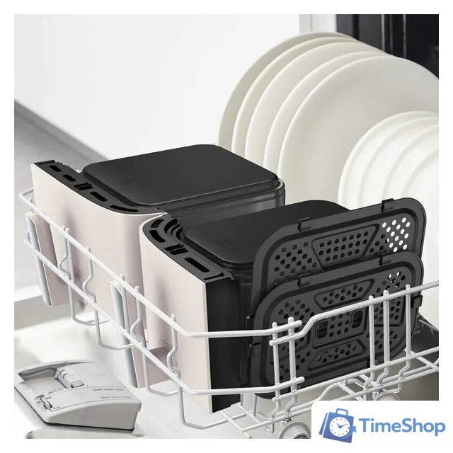 Аэрогриль (аэрофритюрница) Tefal Dual Easy Fry EY942AE0 - Изображение №9 — Интернет-магазин Time-Shop