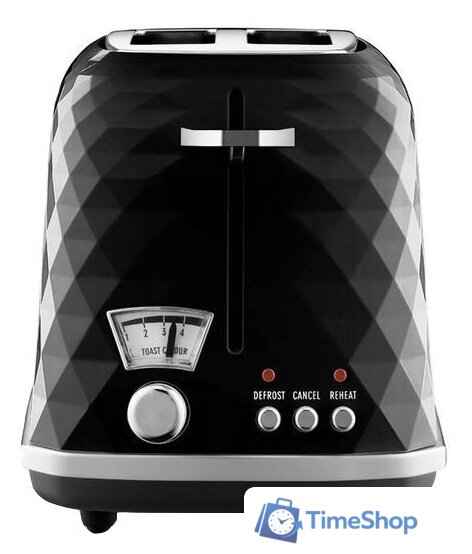 Тостер DeLonghi Brillante CTJ 2103.BK - Изображение №1 — Интернет-магазин Time-Shop