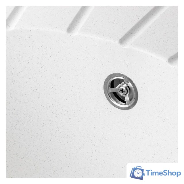 Кухонная мойка Saniteco Pura (белый) - Изображение №8 — Интернет-магазин Time-Shop