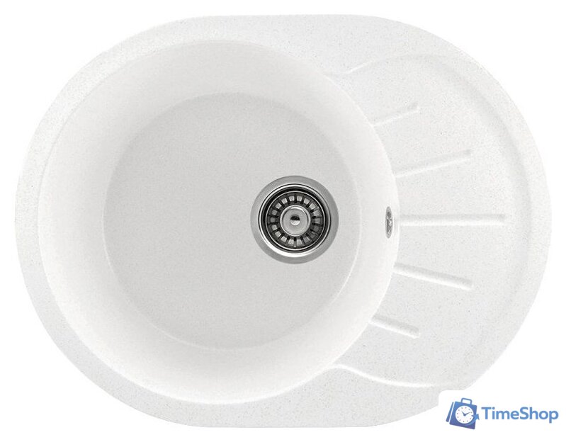 Кухонная мойка Saniteco Pura (белый) - Изображение №6 — Интернет-магазин Time-Shop