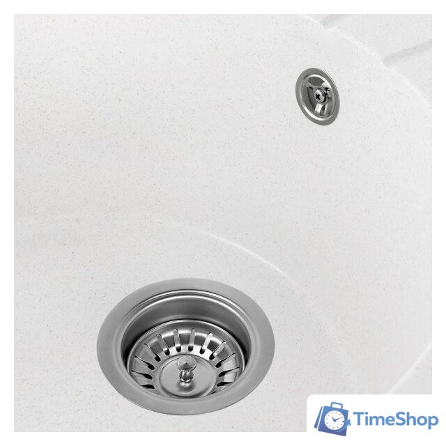 Кухонная мойка Saniteco Pura (белый) - Изображение №9 — Интернет-магазин Time-Shop