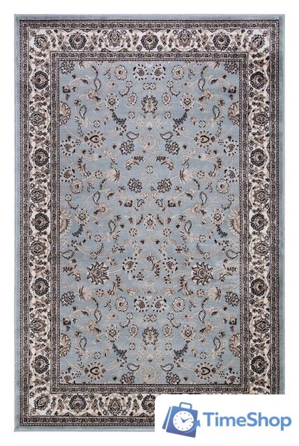 Ковер для жилой комнаты Merinos Valencia Deluxe d251-STAN-L.BLUE-BROWN (2х3) - Изображение №1 — Интернет-магазин Time-Shop