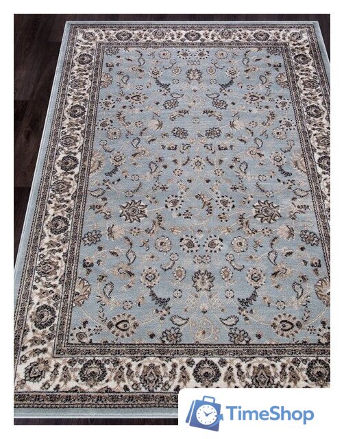 Ковер для жилой комнаты Merinos Valencia Deluxe d251-STAN-L.BLUE-BROWN (2х3) - Изображение №3 — Интернет-магазин Time-Shop