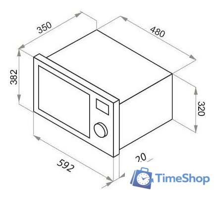 Микроволновая печь MAUNFELD XBMO202S - Изображение №2 — Интернет-магазин Time-Shop