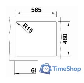 Кухонная мойка Blanco Legra 6 (черный) - Изображение №3 — Интернет-магазин Time-Shop