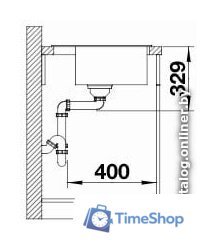 Кухонная мойка Blanco Legra 6 (черный) - Изображение №5 — Интернет-магазин Time-Shop