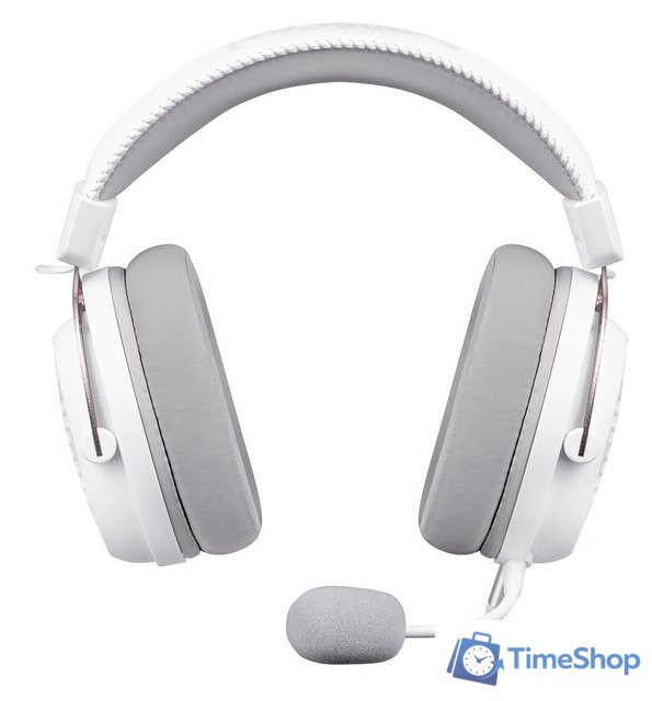 Наушники Redragon Diomedes (белый/розовый) - Изображение №2 — Интернет-магазин Time-Shop