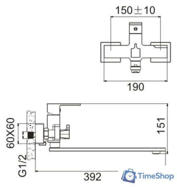 Смеситель Belz B22613 - Изображение №2 — Интернет-магазин Time-Shop