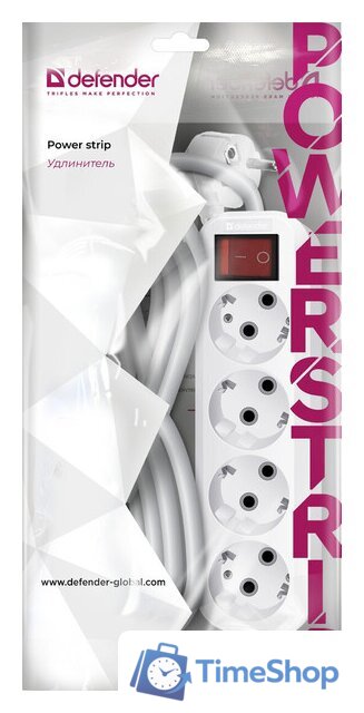 Удлинитель Defender L340 (7 м) - Изображение №5 — Интернет-магазин Time-Shop