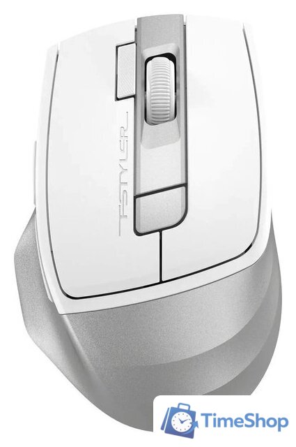 Мышь A4Tech Fstyler FG45CS Air2 (белый/серебристый) - Изображение №1 — Интернет-магазин Time-Shop