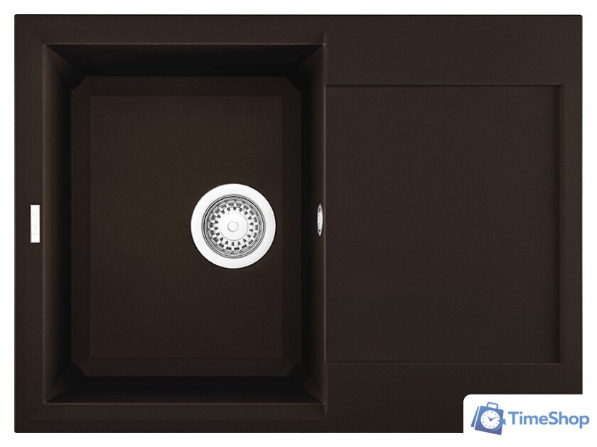 Кухонная мойка Elleci Easy 135 Espresso 78 - Изображение №1 — Интернет-магазин Time-Shop