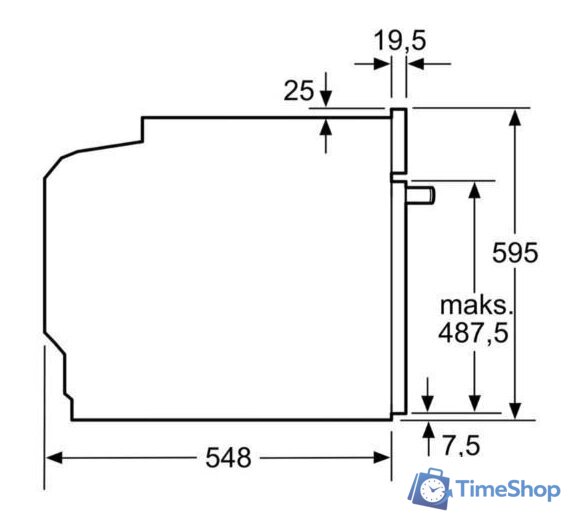 Электрический духовой шкаф Bosch HBA534EB0 - Изображение №7 — Интернет-магазин Time-Shop