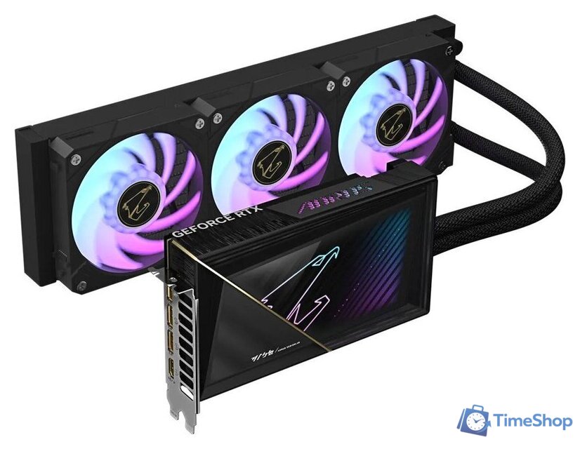 Видеокарта Gigabyte Aorus GeForce RTX 5080 Xtreme Waterforce 16G GV-N5080AORUSX W-16GD - Изображение №1 — Интернет-магазин Time-Shop