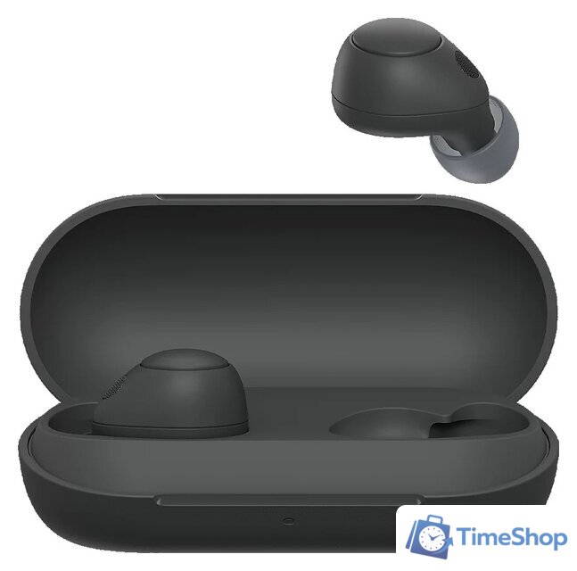 Наушники Sony WF-C700N (черный) - Изображение №1 — Интернет-магазин Time-Shop