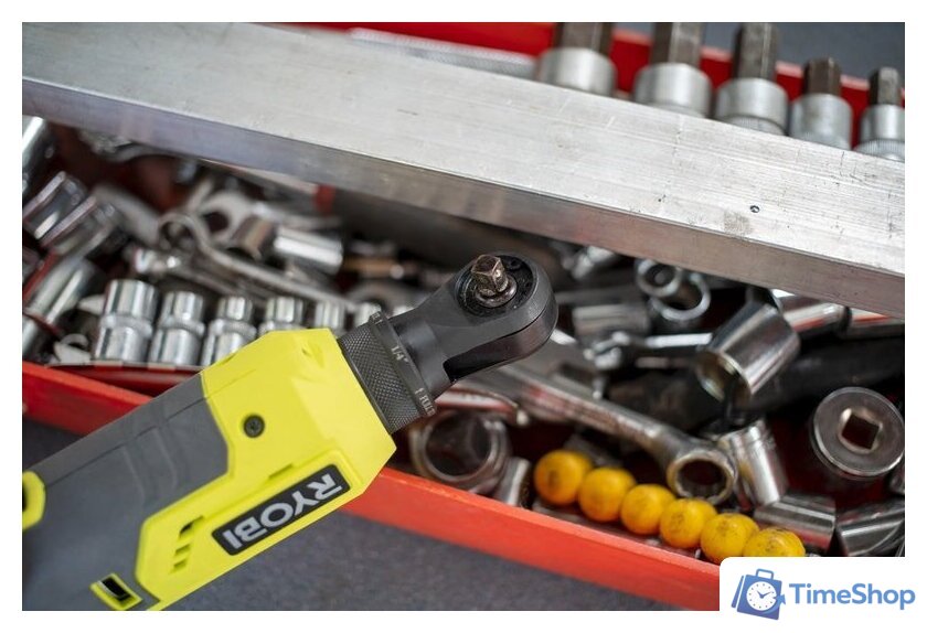 Трещотка Ryobi R18RW2-0 5133004833 (без АКБ) - Изображение №7 — Интернет-магазин Time-Shop