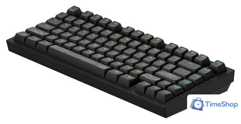 Клавиатура Dark Project ALU81A Terra Nostra Black (g3ms Moonstone) - Изображение №5 — Интернет-магазин Time-Shop