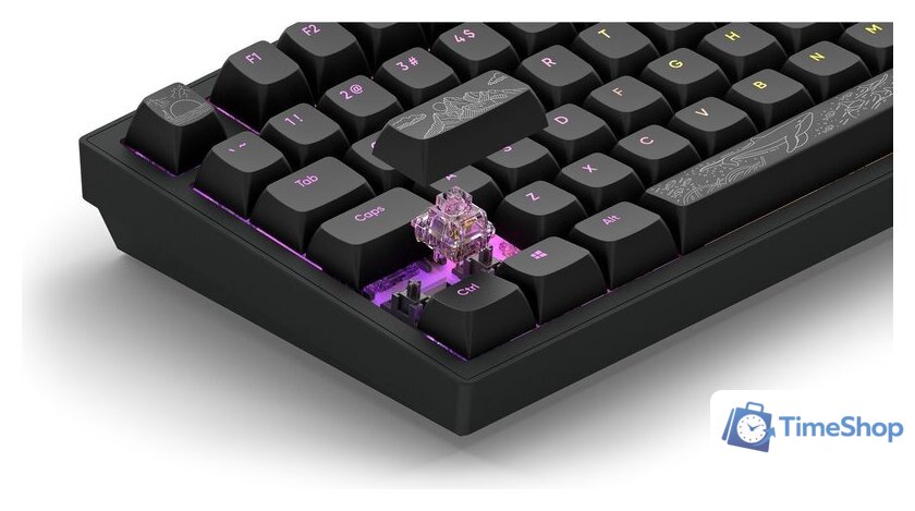 Клавиатура Dark Project ALU81A Terra Nostra Black (g3ms Moonstone) - Изображение №10 — Интернет-магазин Time-Shop