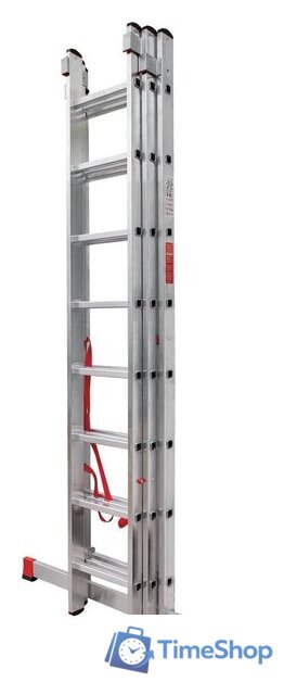 Лестница-стремянка Новая высота NV 323 трёхсекционная профессиональная 3x8 ступеней - Изображение №5 — Интернет-магазин Time-Shop